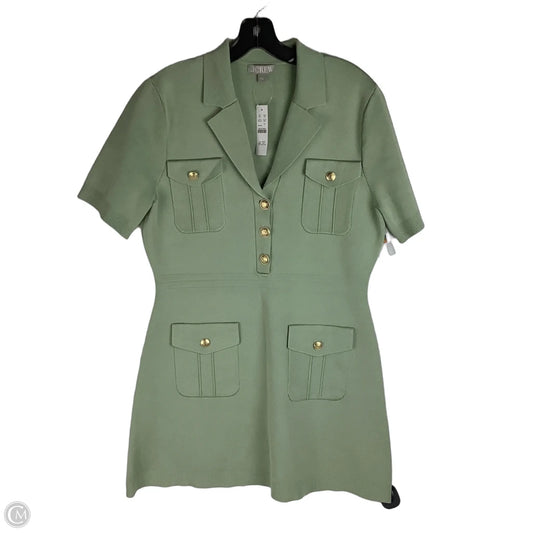 Dress Work By J. Crew In Green, Size: L