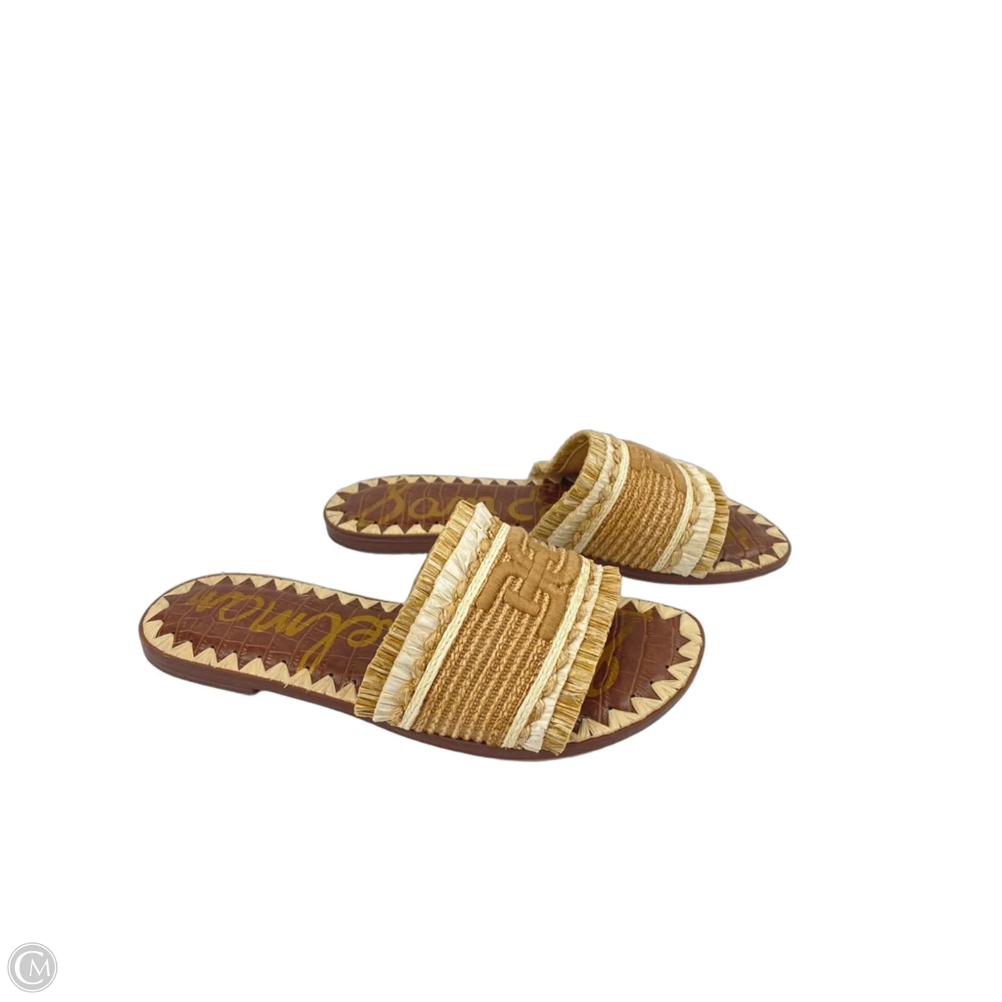 Sandals Flats By Sam Edelman In Brown, Size: 8