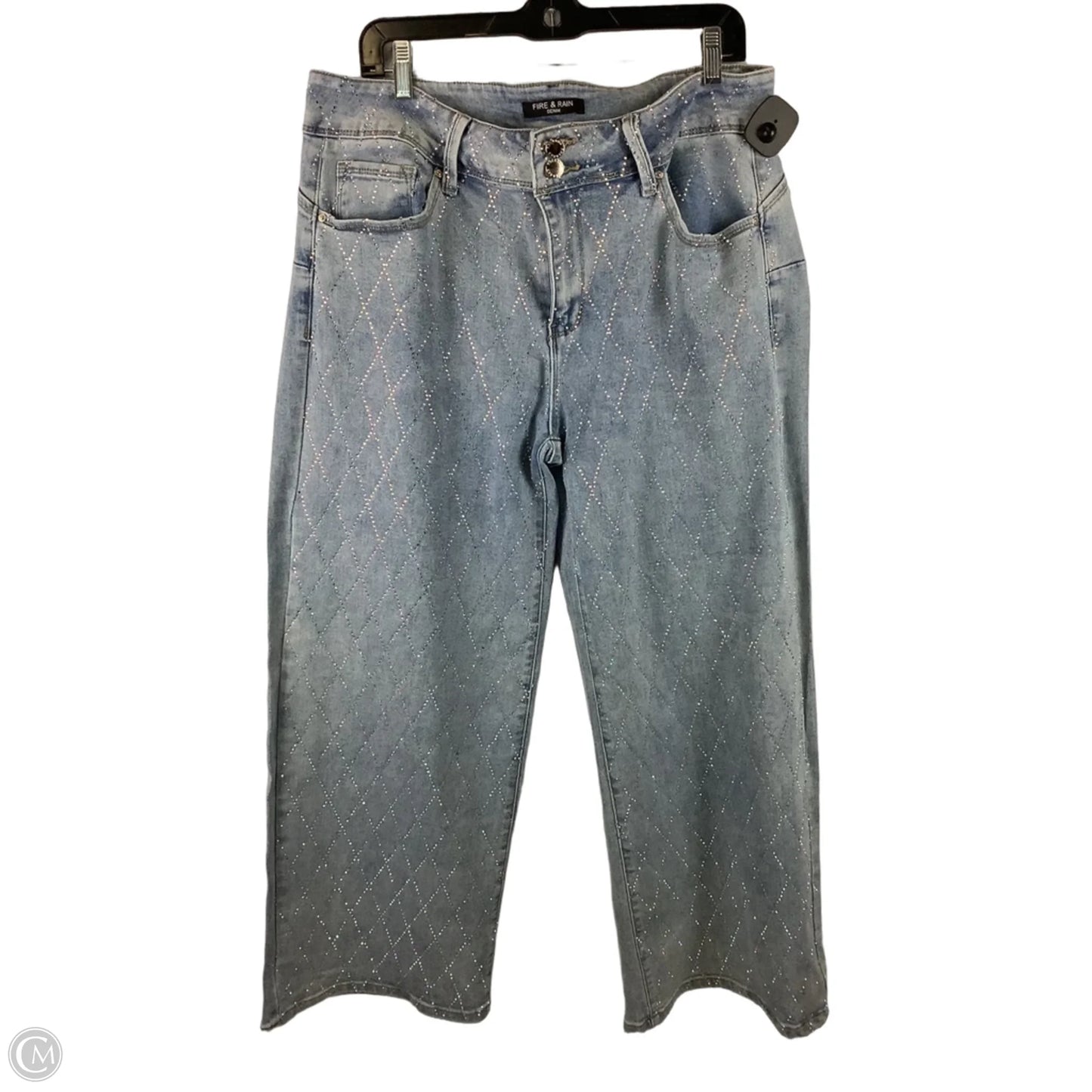 Jeans Straight By Cmc In Blue Denim, Size: 18