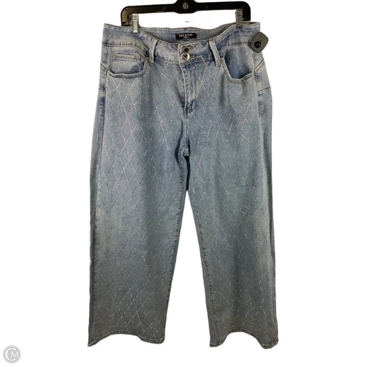 Jeans Straight By Cmc In Blue Denim, Size: 18