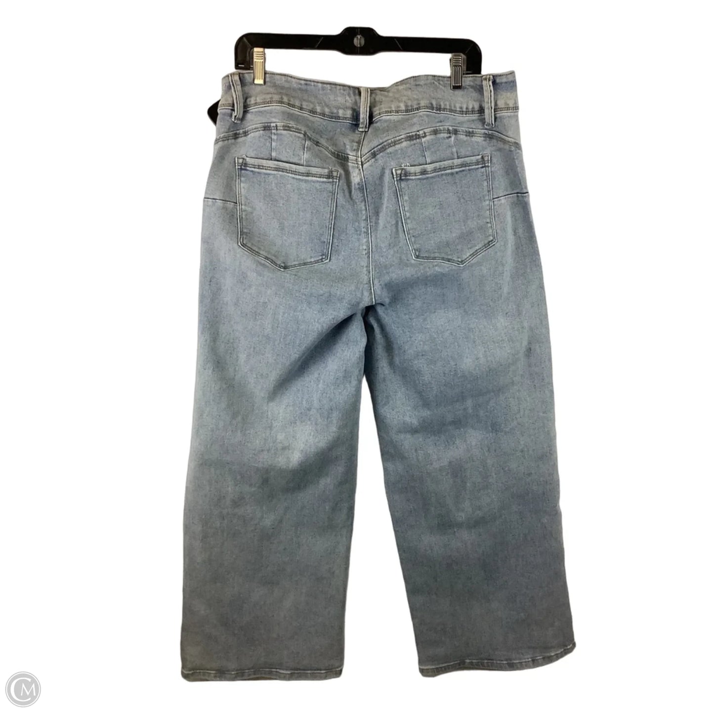Jeans Straight By Cmc In Blue Denim, Size: 18