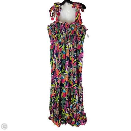 Dress Casual Maxi By Crown And Ivy In Multi-colored, Size: Xxl