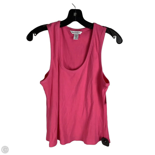 Athletic Tank Top By Athleta In Pink, Size: L
