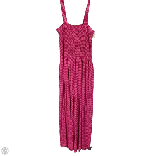 Jumpsuit By Zenana In Pink, Size: Xl