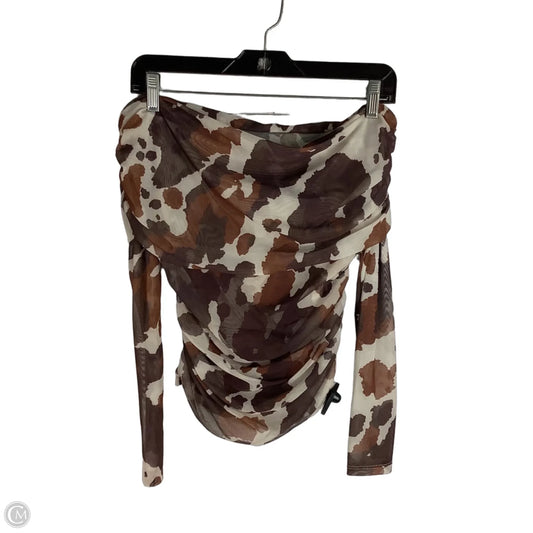Top Sleeveless By Maeve In Animal Print, Size: Xs
