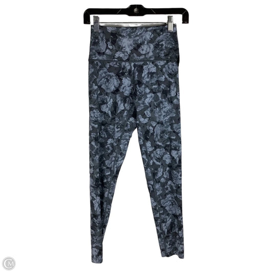 Athletic Leggings By Aerie In Floral Print, Size: M