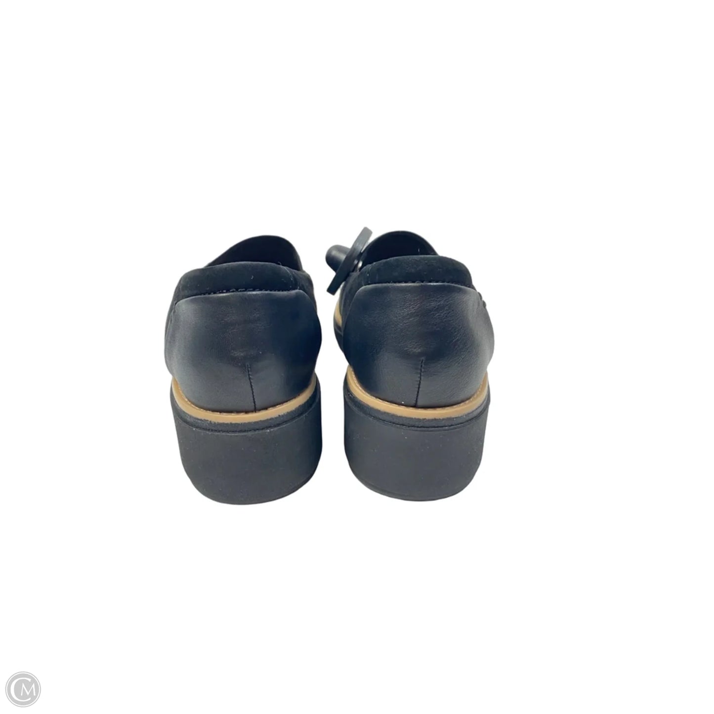 Shoes Flats By Clarks In Black, Size: 9