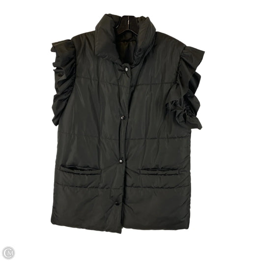 Vest Puffer & Quilted By Clothes Mentor In Black, Size: M
