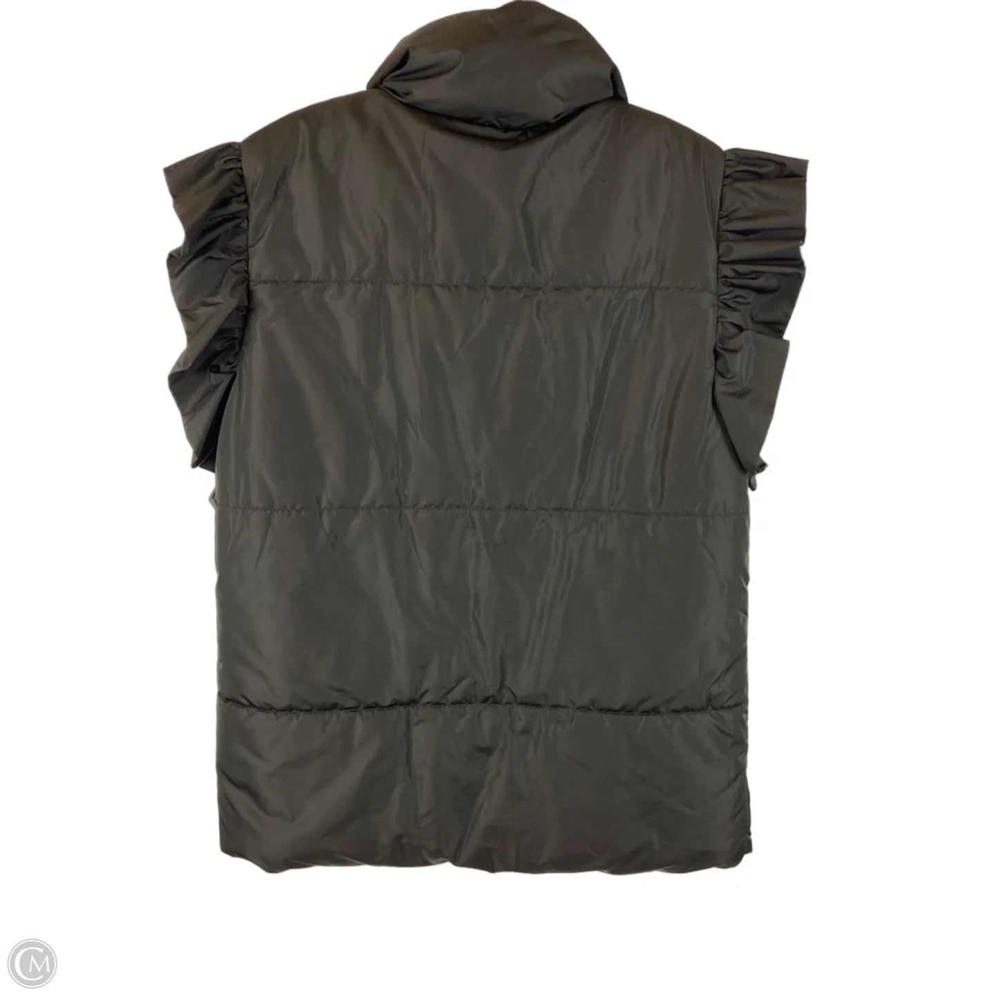 Vest Puffer & Quilted By Clothes Mentor In Black, Size: M