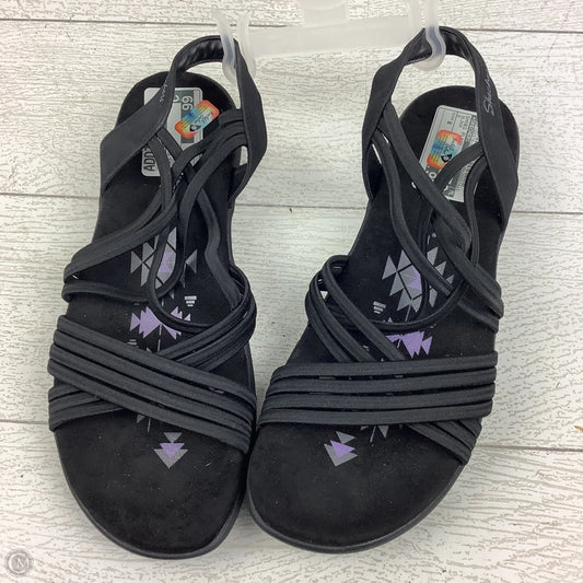 Shoes Flats By Skechers In Black, Size: 8