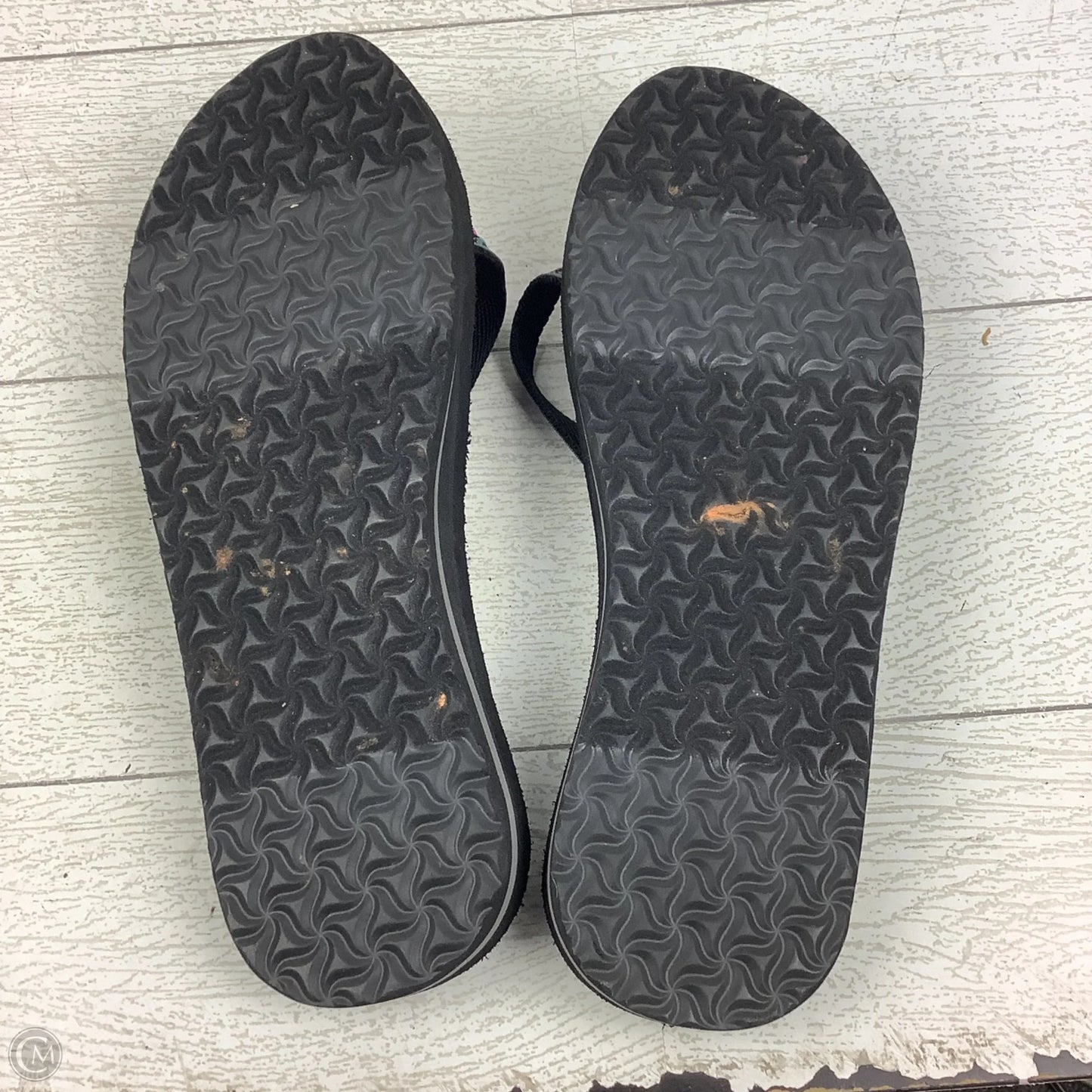 Shoes Flats By Teva In Black, Size: 9