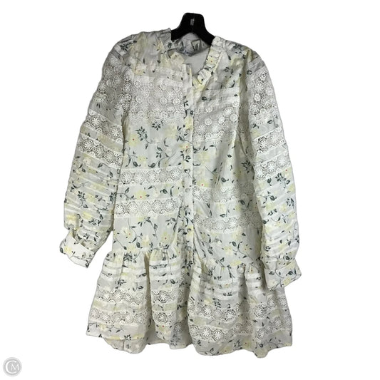 Dress Casual Short By En Saison In Floral Print, Size: Xs