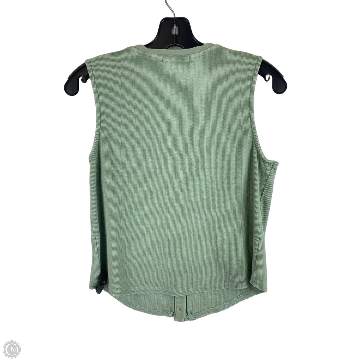 Top Sleeveless By Rock & Roll In Green, Size: L