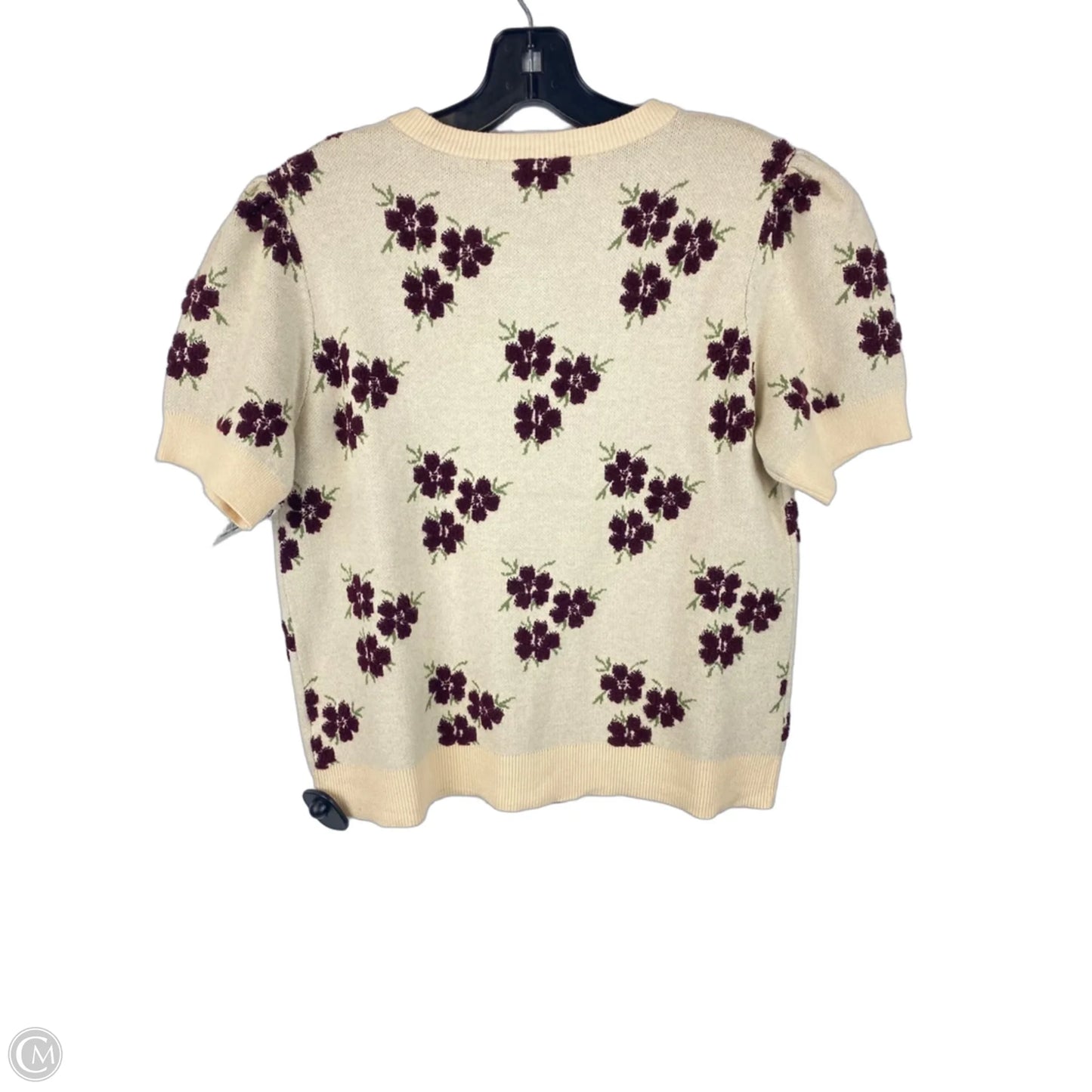 Cardigan By Cmc In Floral Print, Size: L