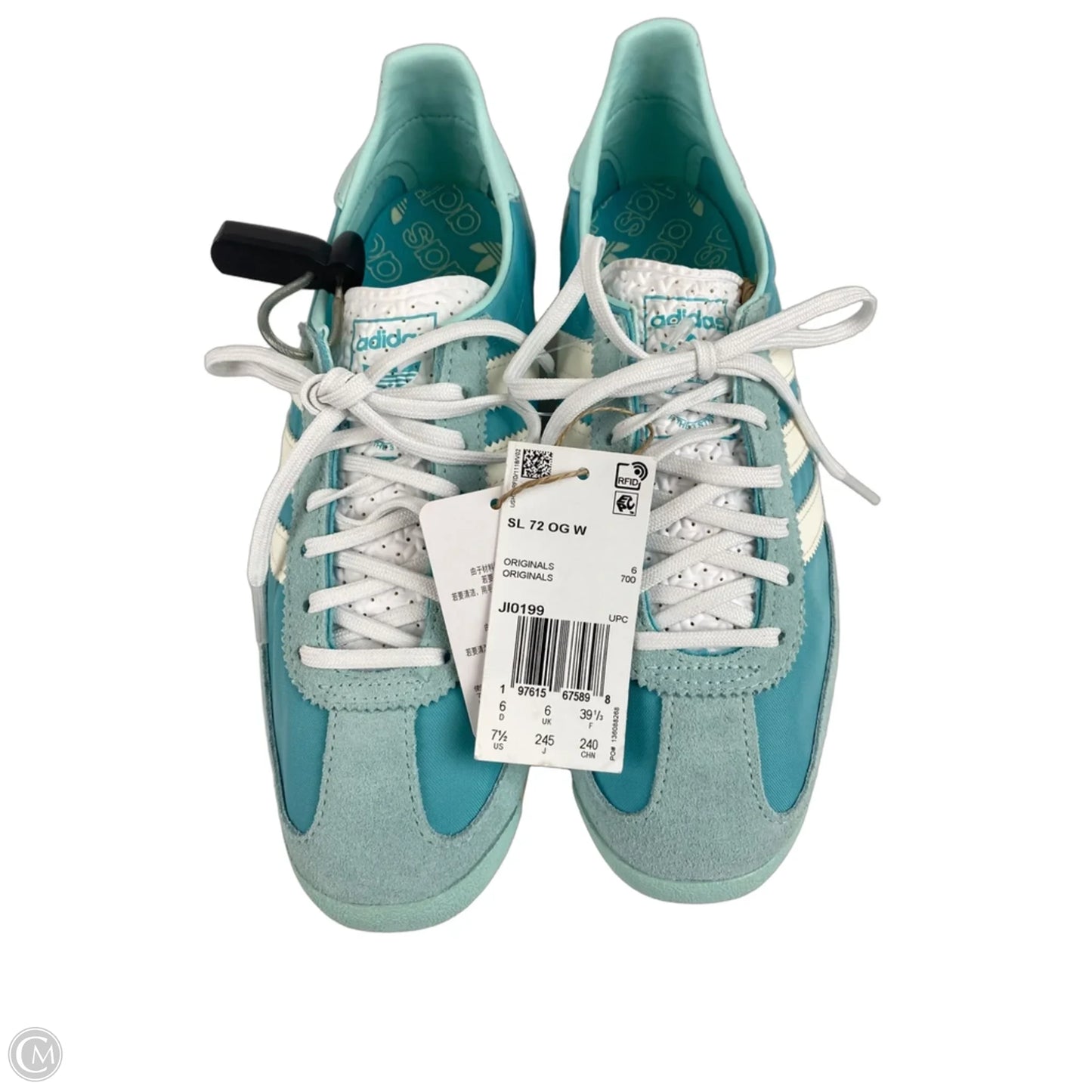 Shoes Sneakers By Adidas In Blue, Size: 7.5
