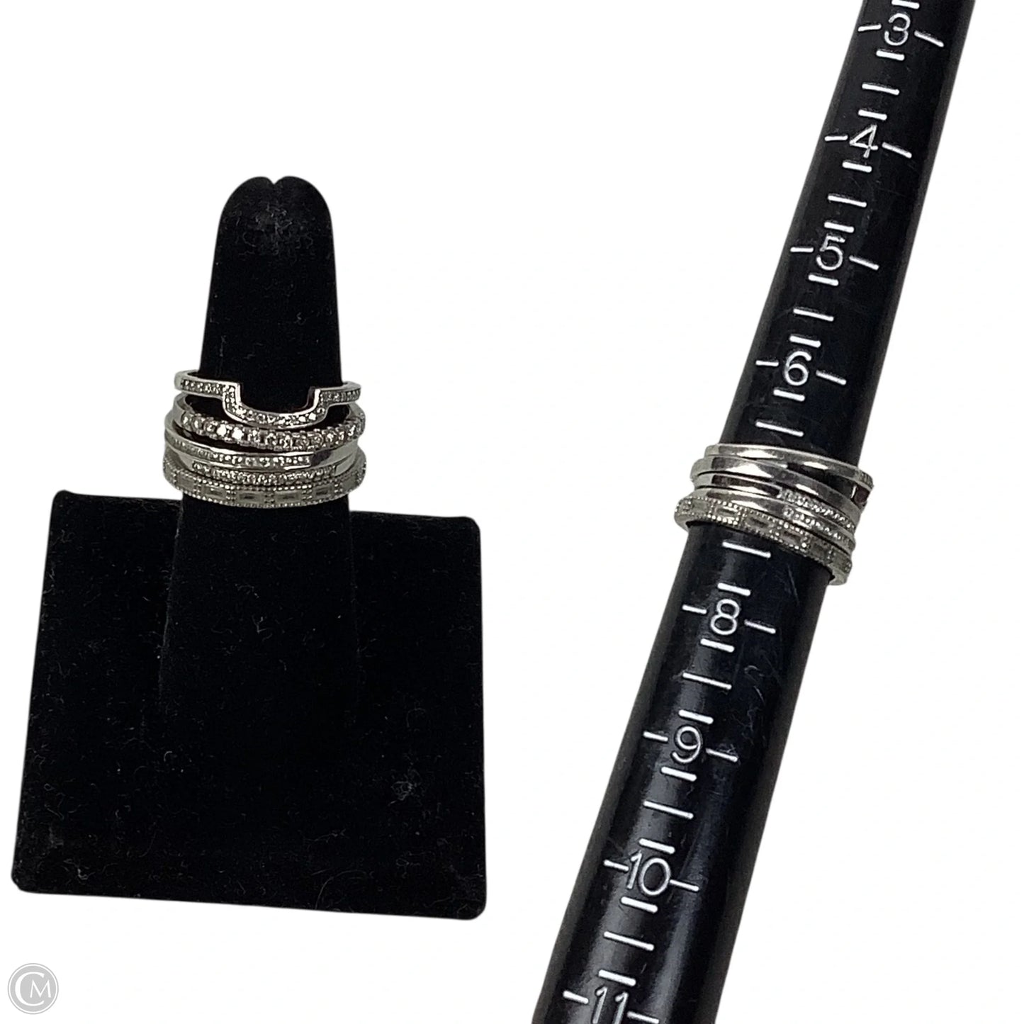 Ring Sterling Silver Other By Clothes Mentor, Size: 05 Piece Set 925