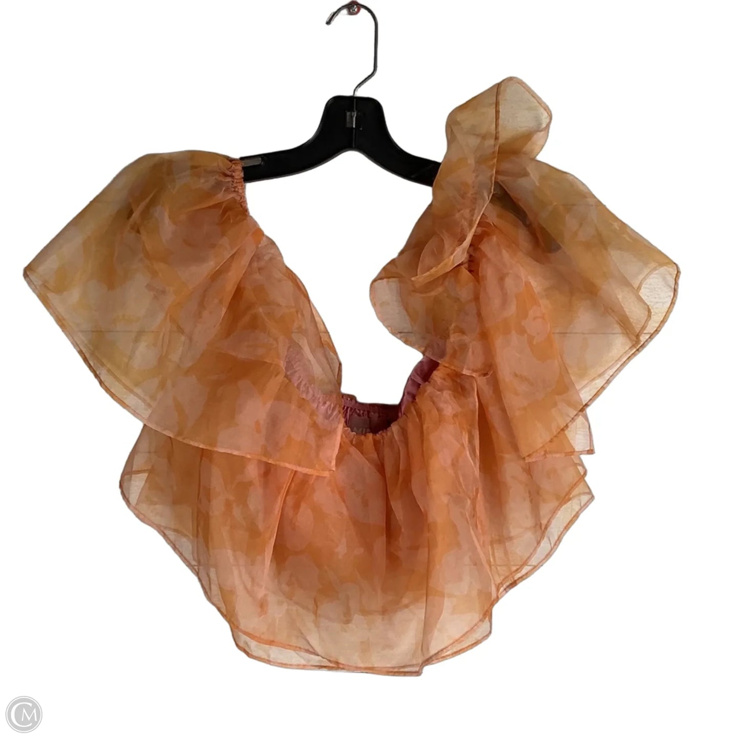 Top Short Sleeve By Show Me Your Mumu In Orange, Size: S
