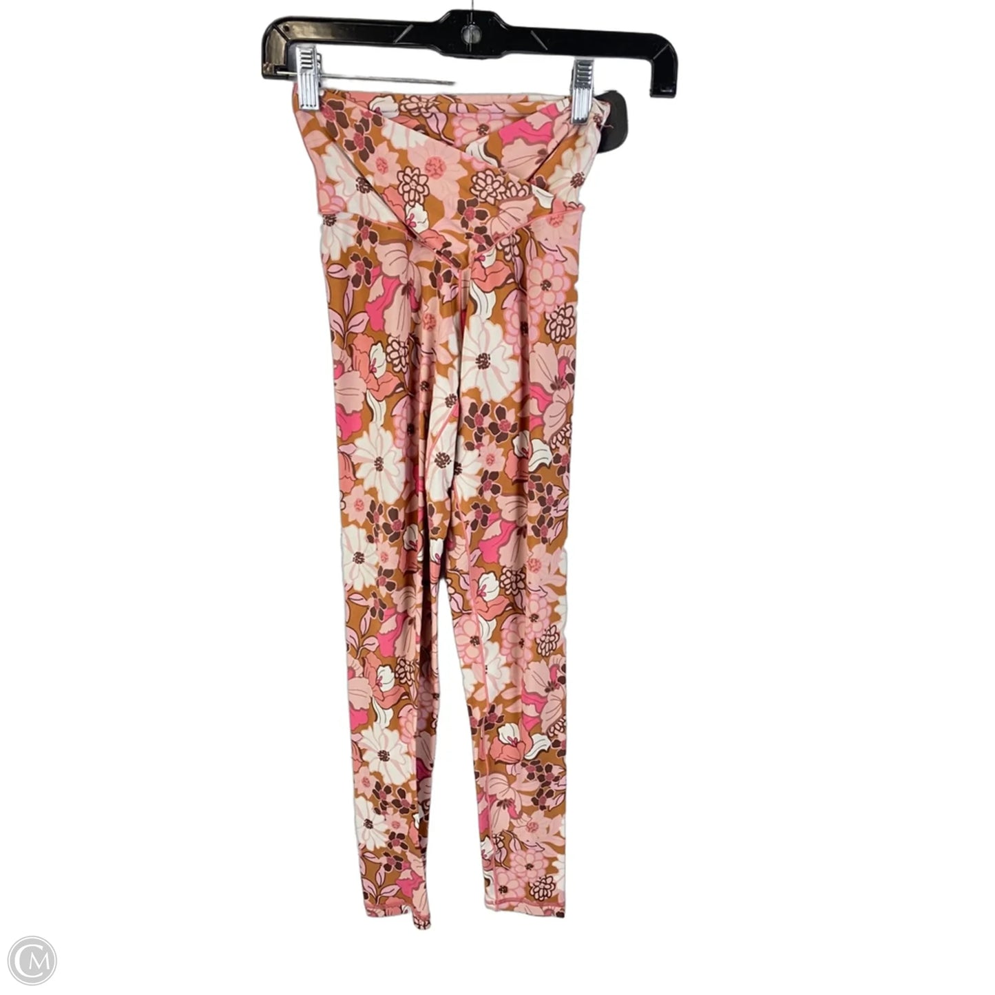 Athletic Leggings By Aerie In Floral Print, Size: Sp