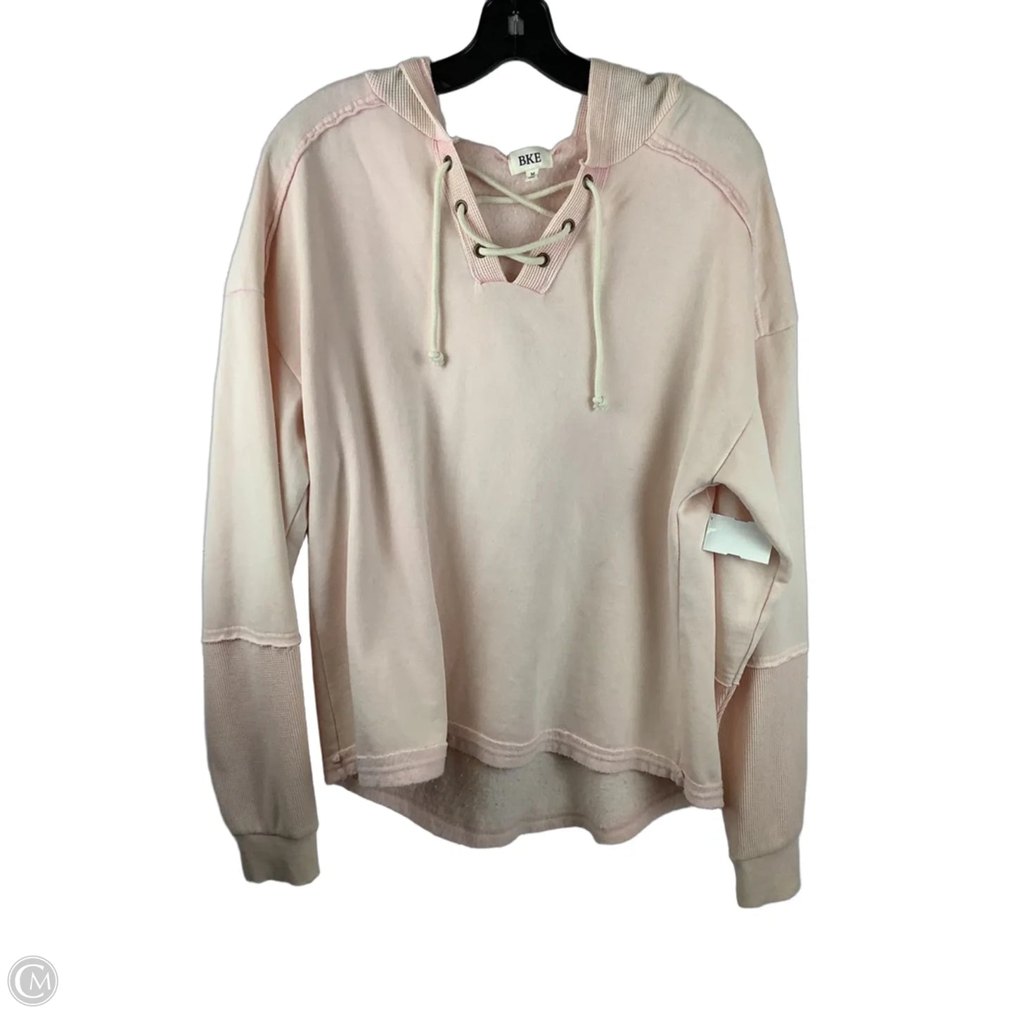 Sweatshirt Hoodie By Bke In Pink, Size: M
