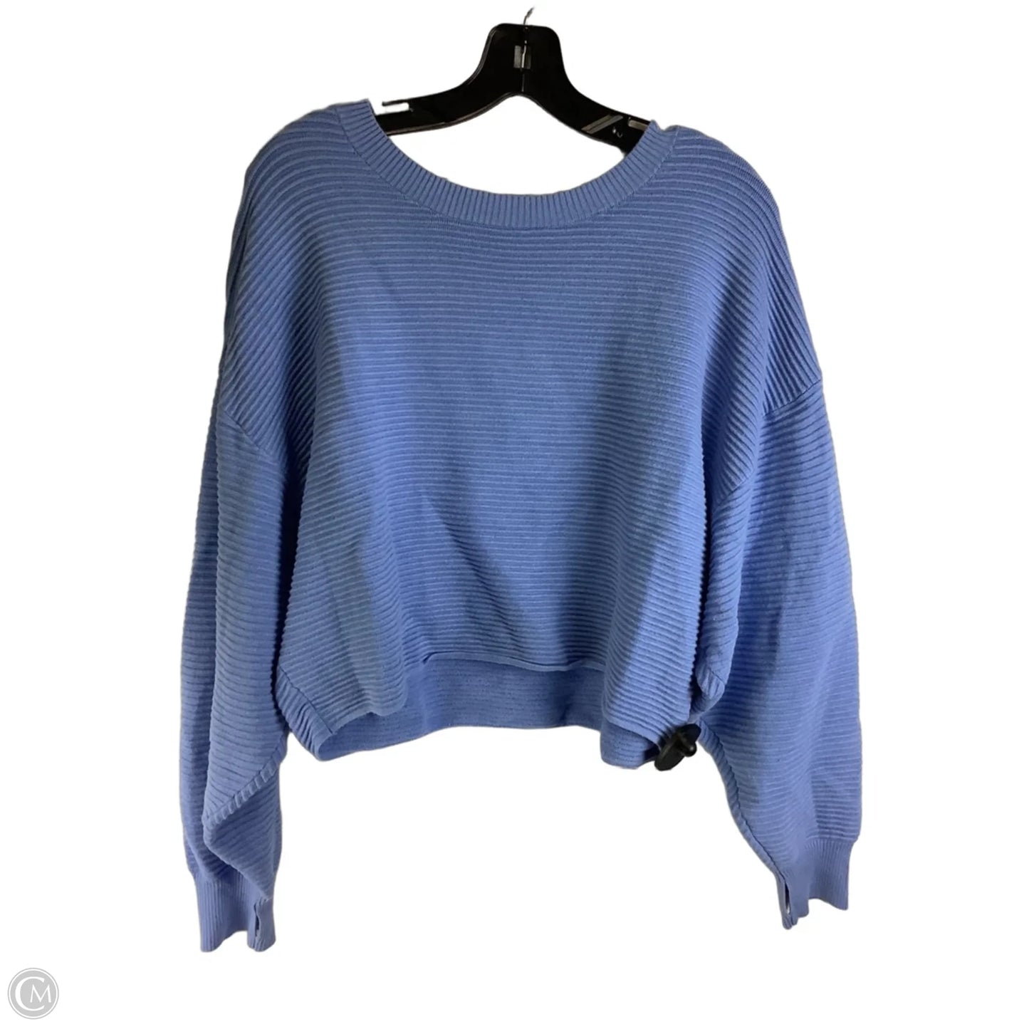 Sweatshirt Crewneck By Aerie In Blue, Size: L