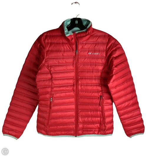 Jacket Puffer & Quilted By Columbia In Red, Size: M