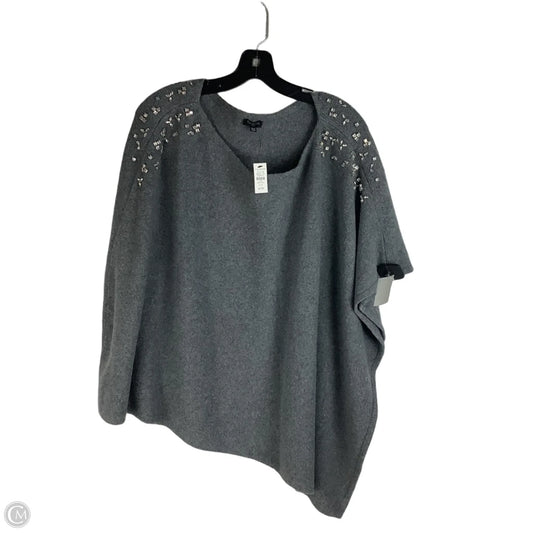 Sweater By Talbots In Grey, Size: X/1x