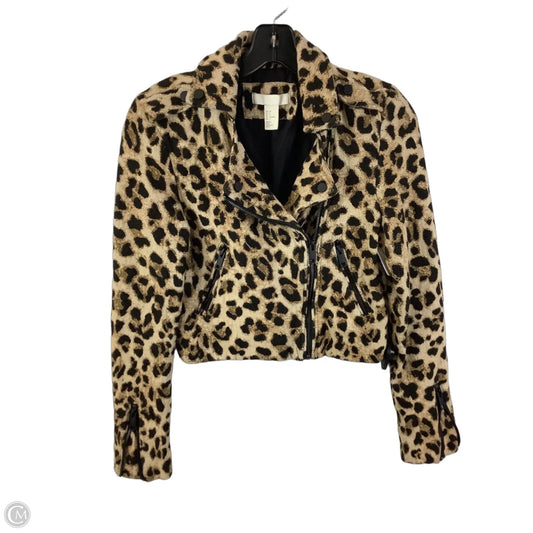 Jacket Other By H&m In Animal Print, Size: 4