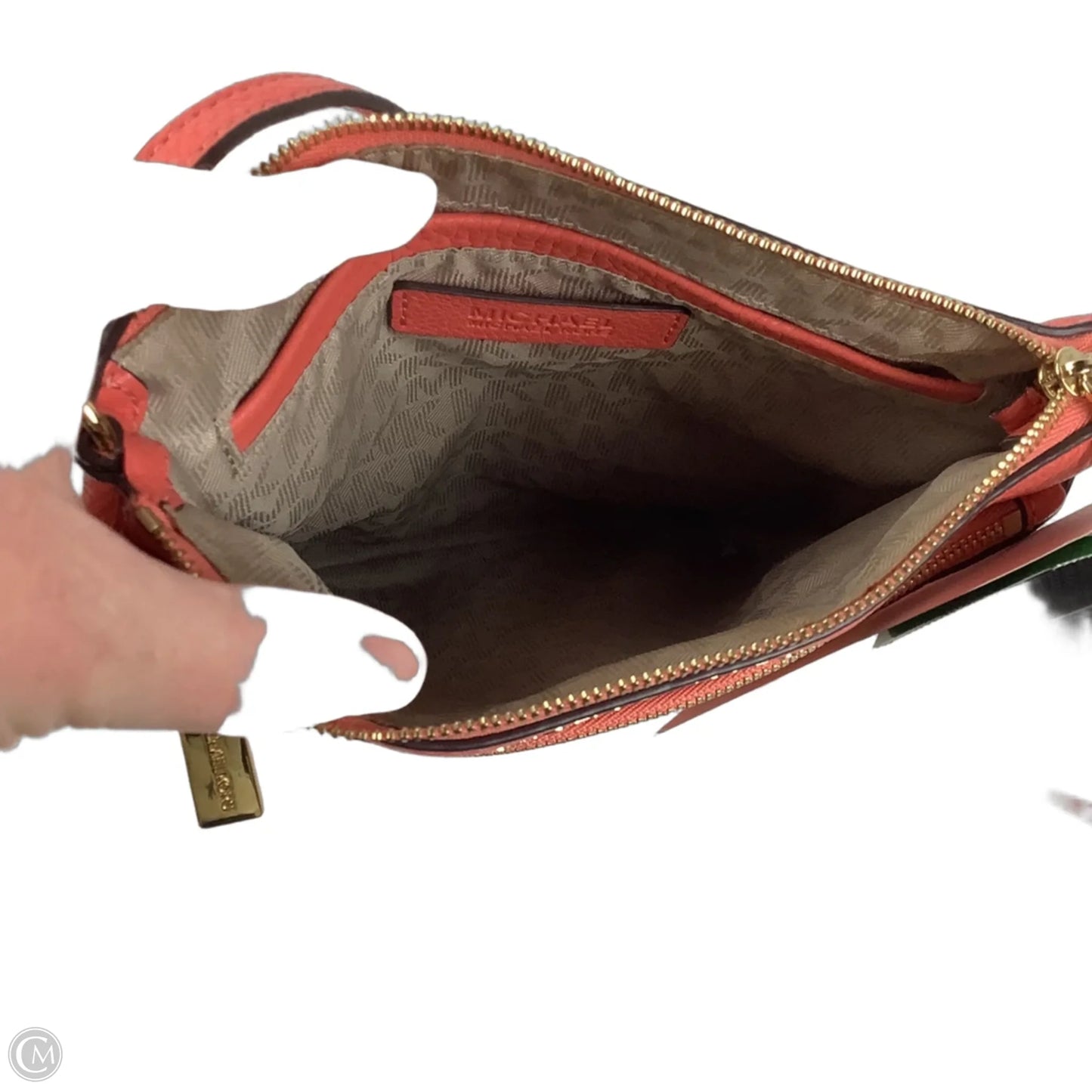 Crossbody Designer By Michael Kors, Size: Medium