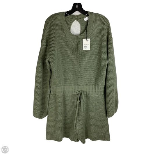 Romper By Mable In Green, Size: M/L