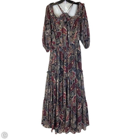 Dress Casual Maxi By 1.state In Multi-colored, Size: L