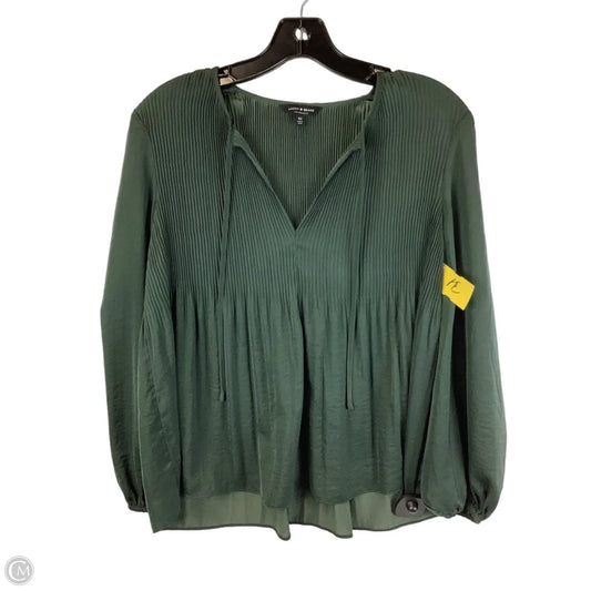 Top Long Sleeve By Lucky Brand In Green, Size: Xs