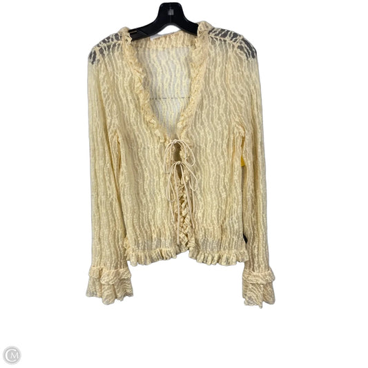 Cardigan By Astr In Cream, Size: L