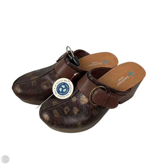 Shoes Heels Block By Bare Traps In Brown, Size: 9