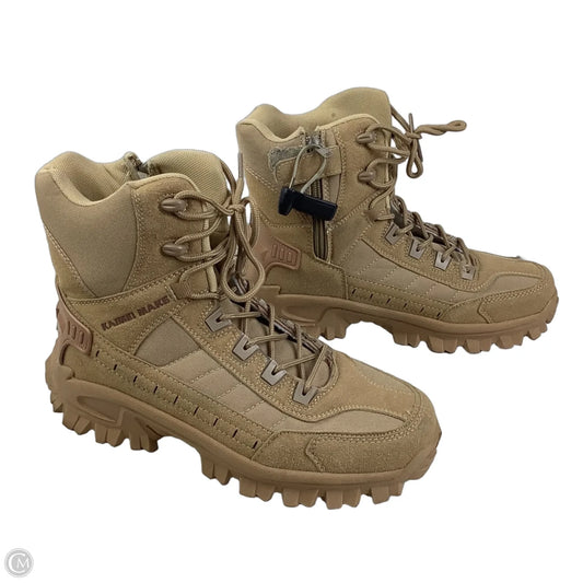 Boots Hiking By Cmc In Tan, Size: 11.5