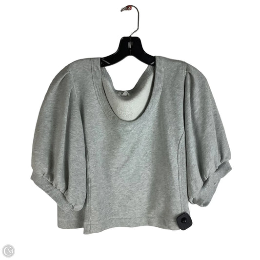 Top Short Sleeve By Aerie In Grey, Size: Xl