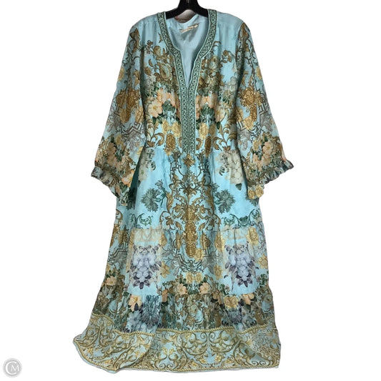 Dress Casual Maxi By Soft Surroundings In Teal, Size: 2x