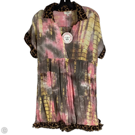 Dress Casual Short By Umgee In Animal Print, Size: S