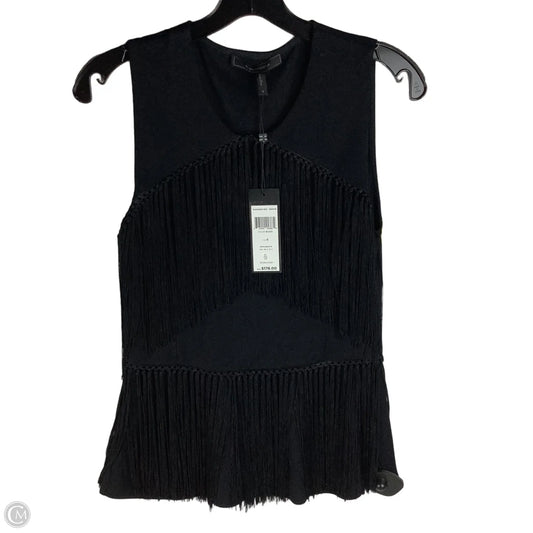 Top Sleeveless By Bcbgmaxazria In Black, Size: S