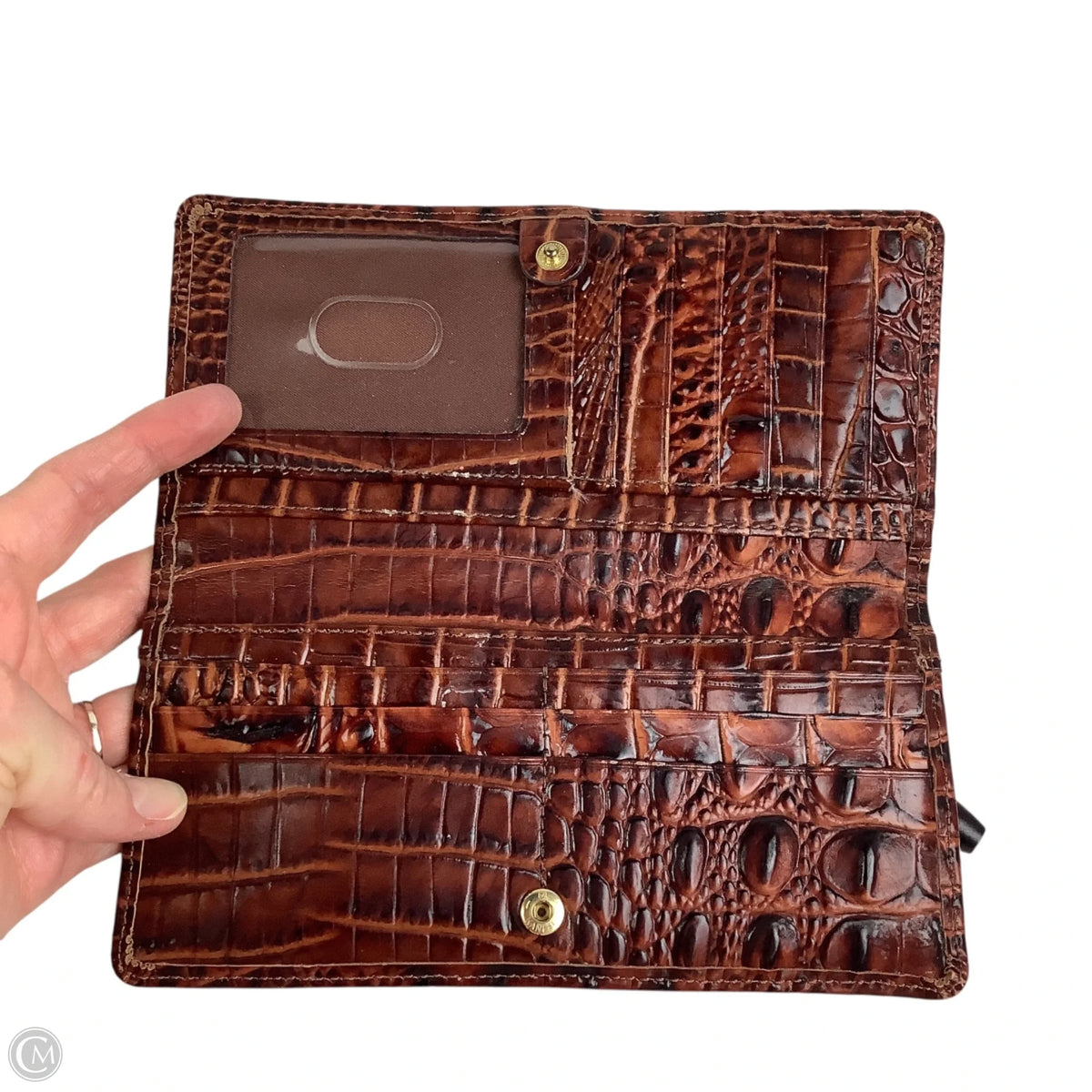 Wallet Designer By Brahmin, Size: Medium
