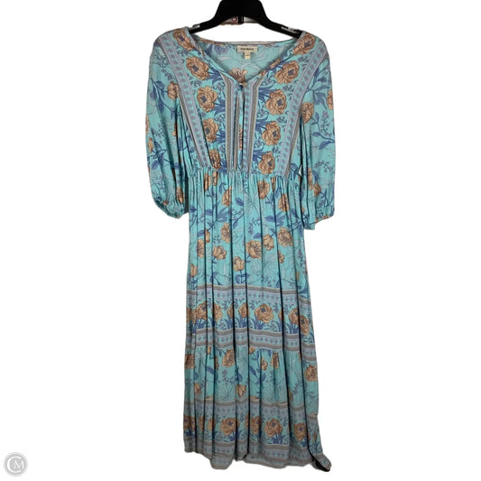 Dress Casual Maxi By Clothes Mentor In Floral Print, Size: S