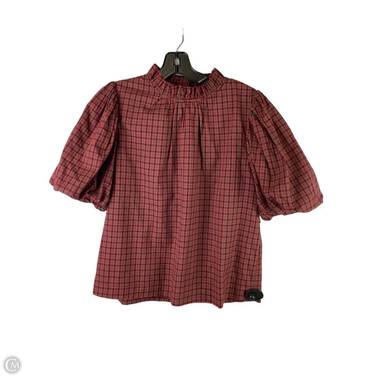 Top Short Sleeve By Pinch In Red, Size: M