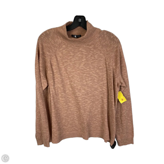 Top Long Sleeve By Eileen Fisher In Pink, Size: S