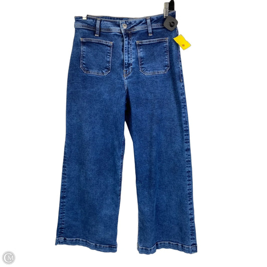 Jeans Wide Leg By Mavi In Blue Denim, Size: 6