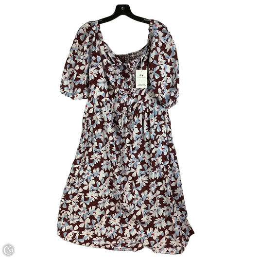 Dress Casual Maxi By Free Assembly In Floral Print, Size: M