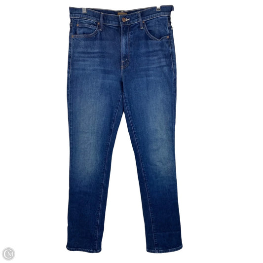 Jeans Designer By Mother In Blue Denim, Size: 12 (31)