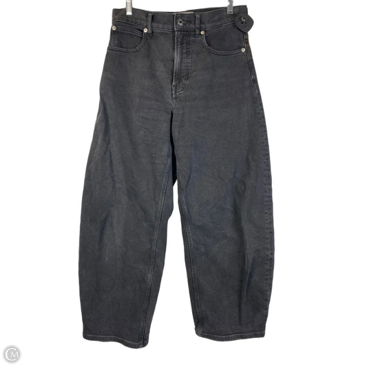 Jeans Wide Leg By Everlane In Black, Size: 2 (26R)