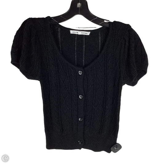 Cardigan By Celebrity Pink In Black, Size: Xs