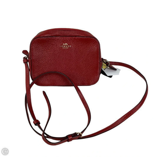 Crossbody Designer By Coach, Size: Small