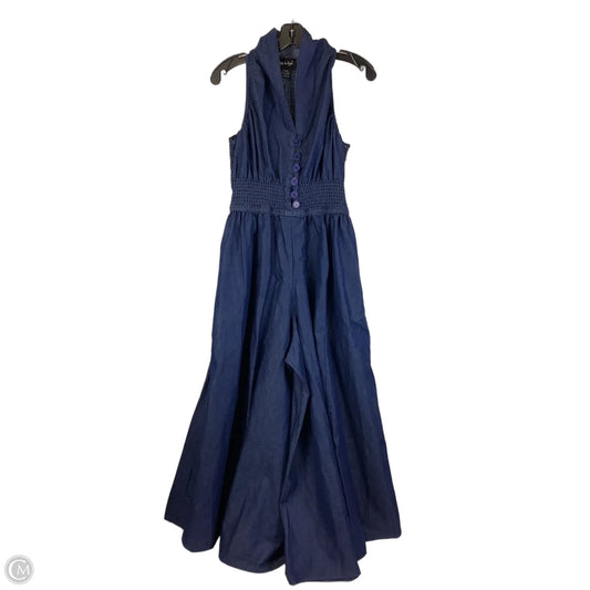 Dress Casual Maxi By Clothes Mentor In Blue Denim, Size: M