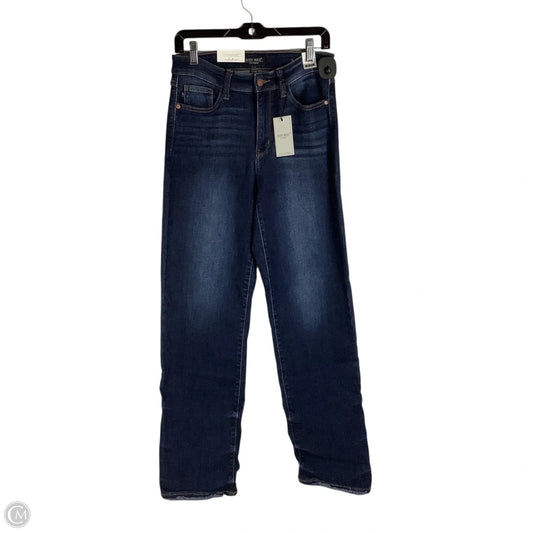 Jeans Straight By Judy Blue In Blue Denim, Size: 4 (28)